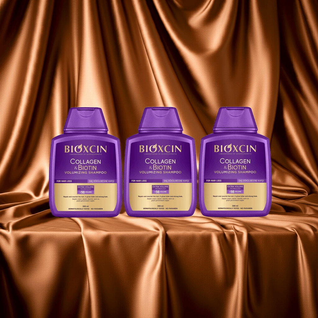 Bioxcin Collagen and Biotin Volumising Shampoo - AbLe Cart