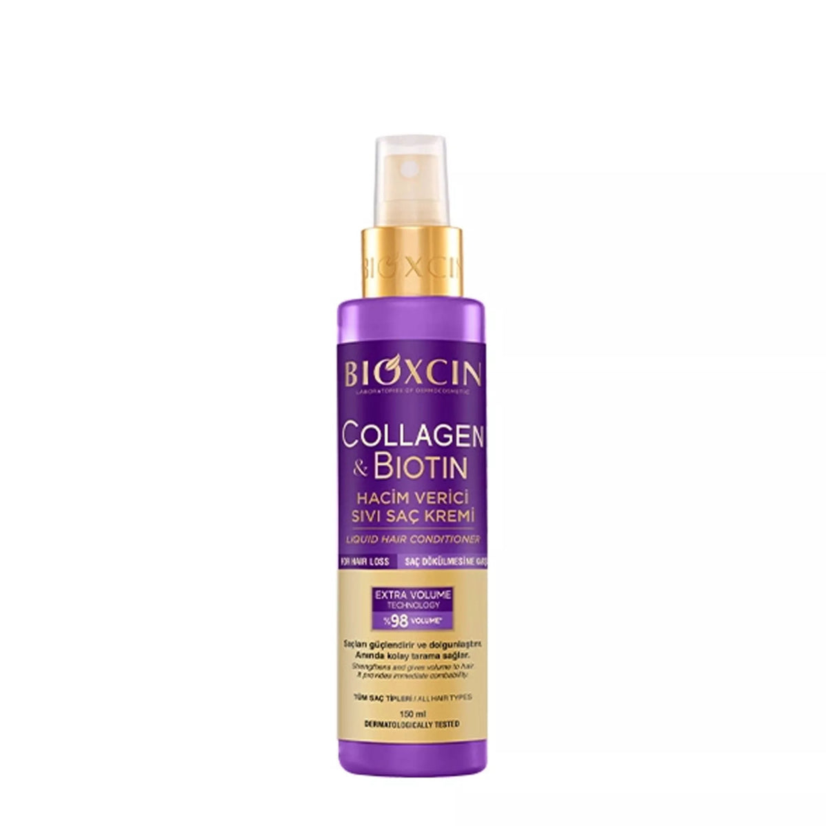 Bioxcin Collagen & Biotin Volumizing Liquid Conditioner | Leave - In Hair Treatment - AbLe Cart