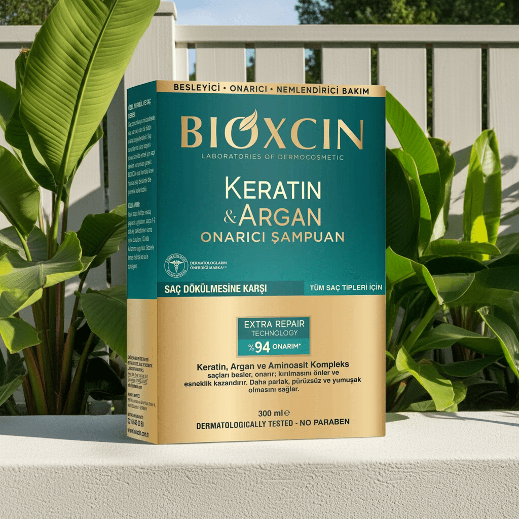 Bioxcin Keratin & Argan Repair Shampoo - AbLe Cart