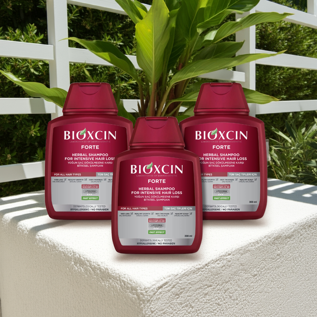 Bioxcin Forte Herbal Shampoo for Intensive Hair Loss