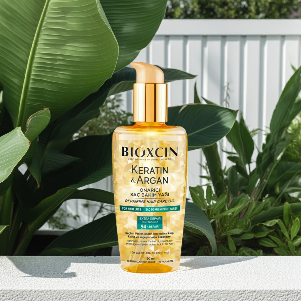 Bioxcin Keratin & Argan Repairing Hair Care Oil