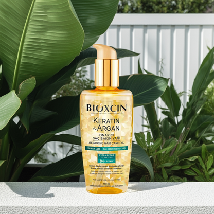 Bioxcin Keratin & Argan Repairing Hair Care Oil