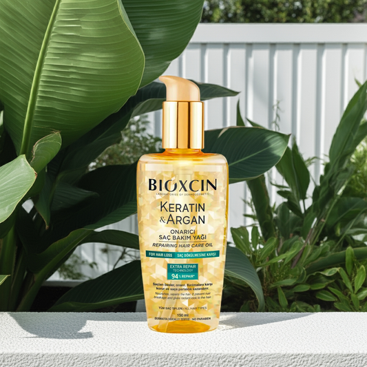 Bioxcin Keratin & Argan Repairing Hair Care Oil