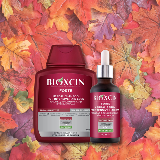 Bioxcin Dermagen Forte Intensive Hair-Loss Bundle - Reduce Hair Fall, Boost Growth & Strengthen Roots