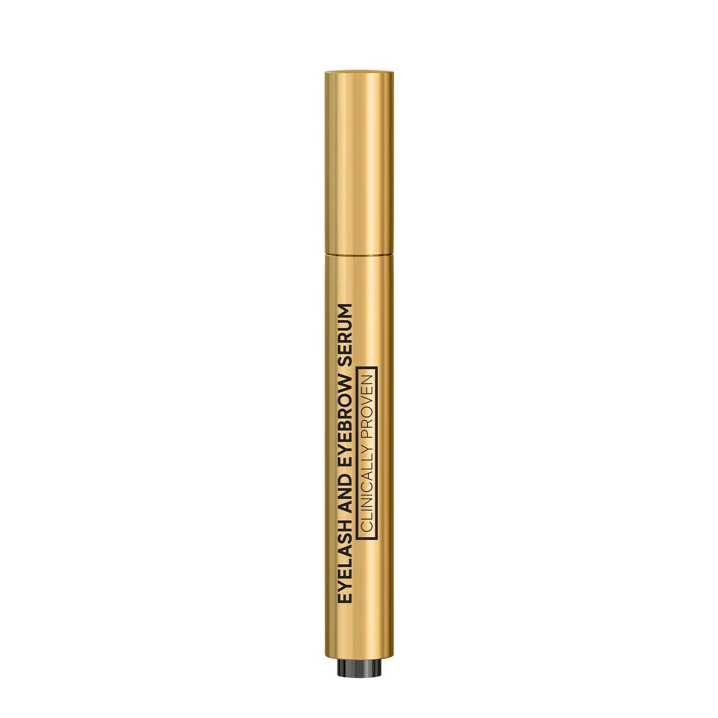 Bioxcin Gold eyelash and eyebrow serum bottle on a white background