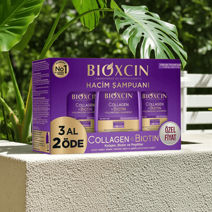 Bioxcin Collagen and Biotin Volumising Shampoo - AbLe Cart
