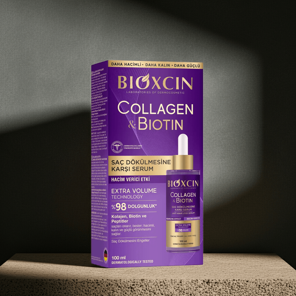 Bioxcin Collagen & Biotin Anti - Hair Loss Serum for Thinning Hair - AbLe Cart