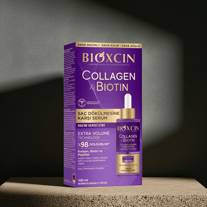 Bioxcin Collagen & Biotin Anti - Hair Loss Serum for Thinning Hair - AbLe Cart