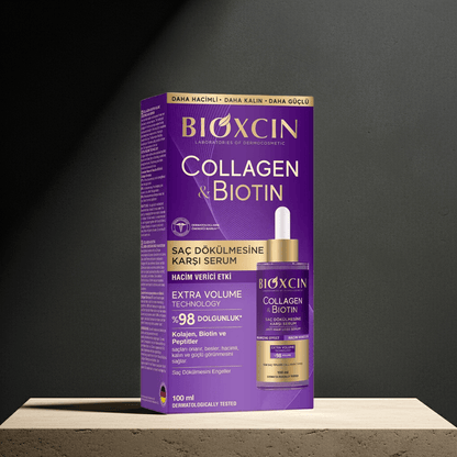 Bioxcin Collagen & Biotin Anti - Hair Loss Serum for Thinning Hair - AbLe Cart