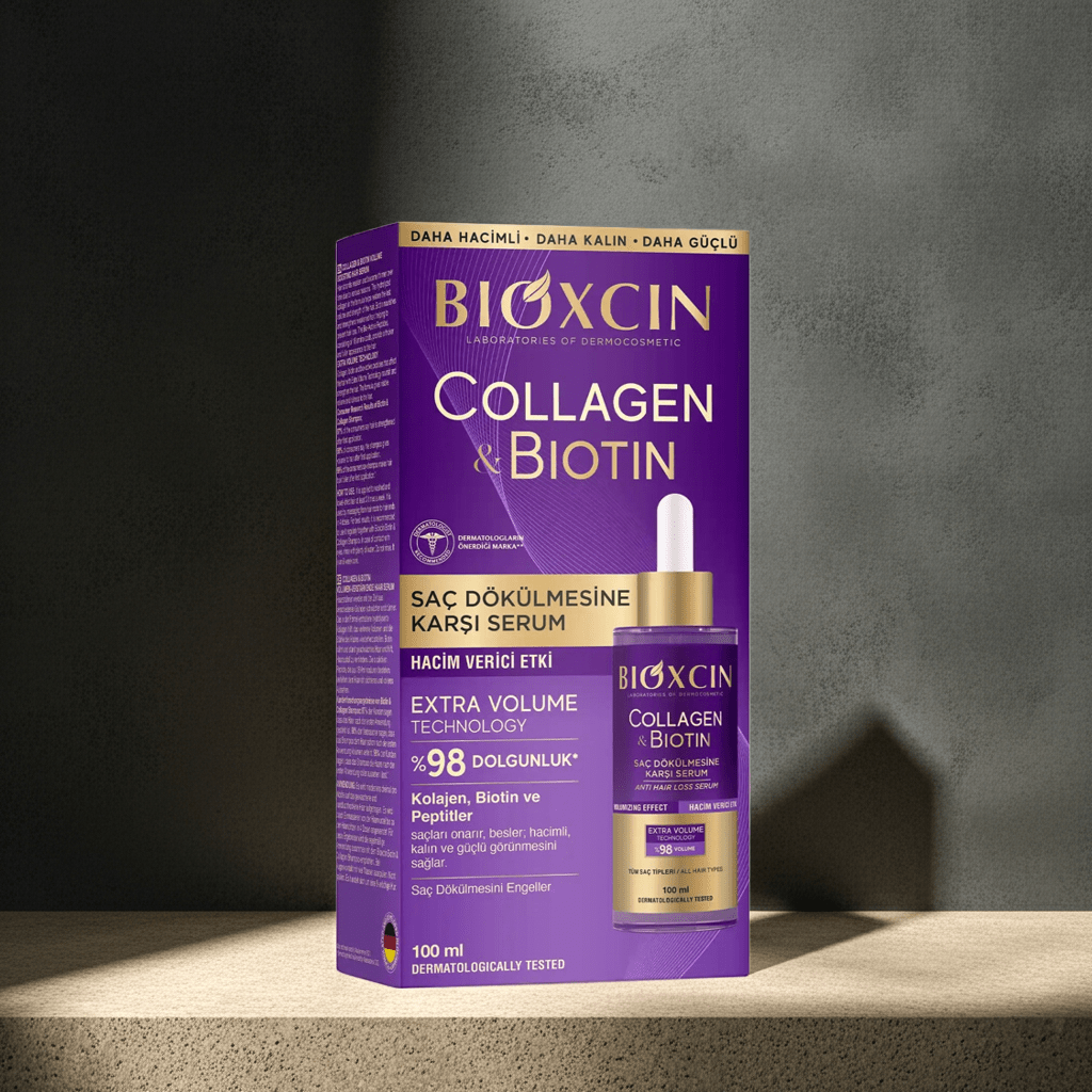 Bioxcin Collagen & Biotin Anti - Hair Loss Serum for Thinning Hair - AbLe Cart