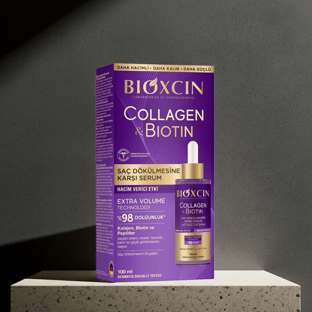 Bioxcin Collagen & Biotin Anti - Hair Loss Serum for Thinning Hair - AbLe Cart