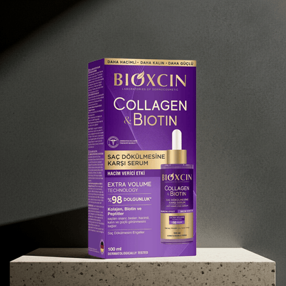 Bioxcin Collagen & Biotin Anti - Hair Loss Serum for Thinning Hair - AbLe Cart
