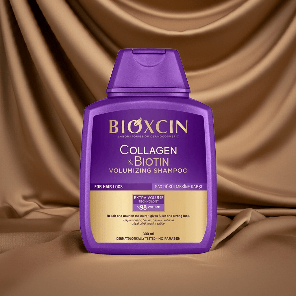 Bioxcin Collagen & Biotin Volumizing Shampoo for Fine, Thinning Hair - AbLe Cart