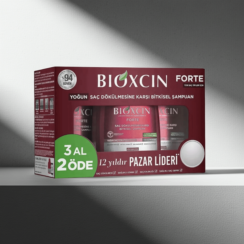 Bioxcin Dermagen Forte Herbal Shampoo for Intense Hair Loss - AbLe Cart