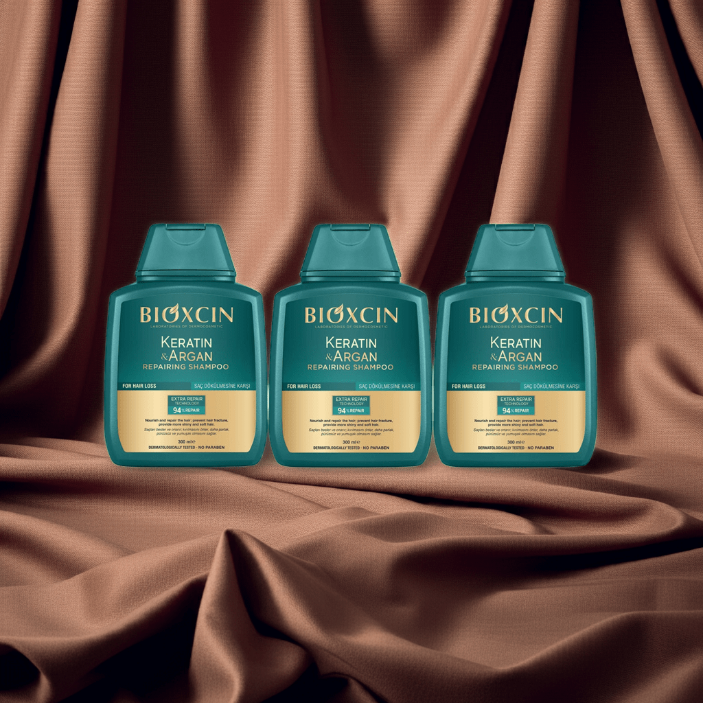 Bioxcin Keratin & Argan Repair Shampoo for Damaged Hair - AbLe Cart