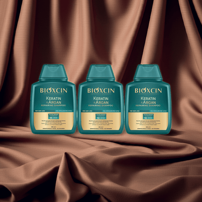 Bioxcin Keratin & Argan Repair Shampoo for Damaged Hair - AbLe Cart