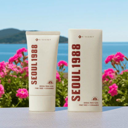 K - Secret Seoul 1988 Sun Cream SPF 50+ | Pine Tree + Ceramide - AbLe Cart